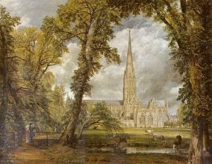 Salisbury Cathedral by John Constable 